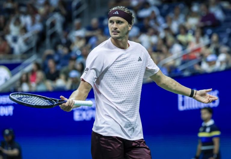 Número dois mundial Zverev passa à segunda ronda do US Open após derrotar Sonego