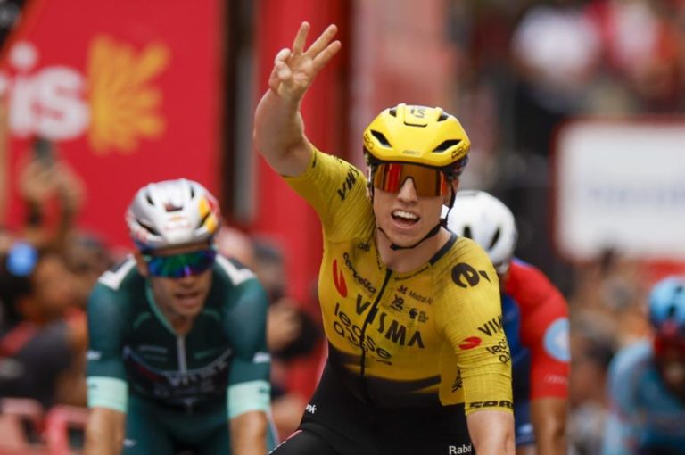Matthew Brennan consegue terceira vitória ao impor-se na 11.ª etapa da Vuelta