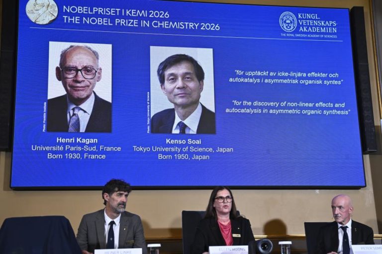 Nobel da Química para descoberta importante para fabrico de medicamentos